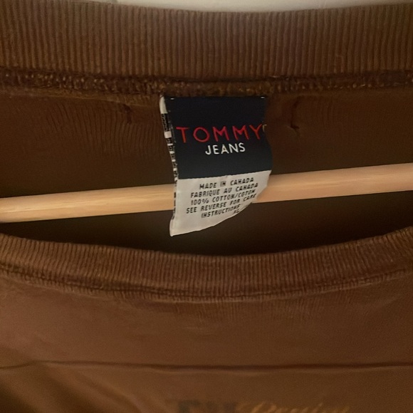 Brown vintage Tommy long sleeve - Picture 2 of 2